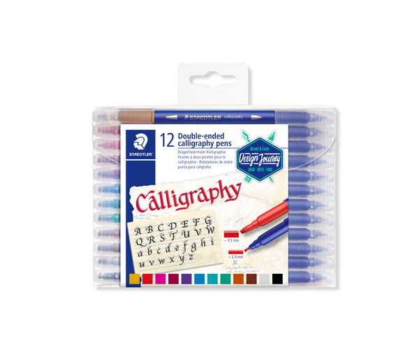 Staedtler D/E Callig Pens Assorted Box of 12