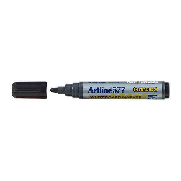 Artline 577 Whiteboard Marker Black Box Of 12