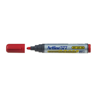Artline 577 Whiteboard Marker Red Box Of 12