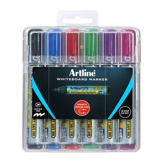 Artline 579 Whiteboard Marker Assorted H/case Pack Of 6