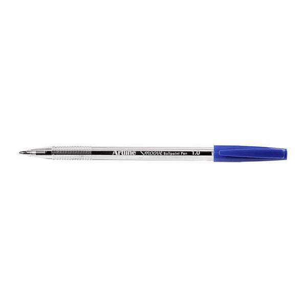 Artline Smoove Ballpoint Pen Medium Blue Box Of 12