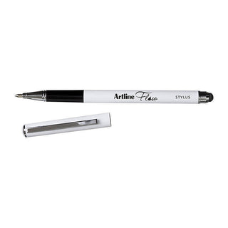 Artline Flow Metal Barrel Stylus Pen Blue Box Of 12