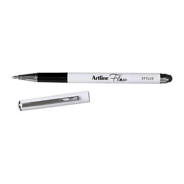 Artline Flow Metal Barrel Stylus Pen Blue Box Of 12