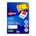 Avery Laser Label Green L7163fg Pack Of 25