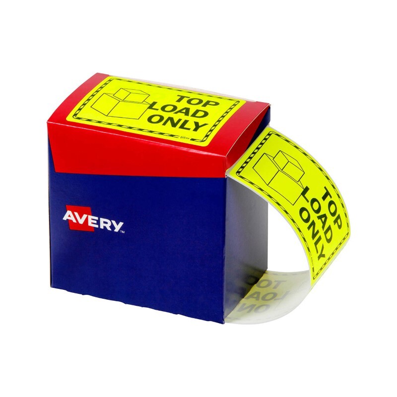 Avery Label Topload Fl Yellow Rl750