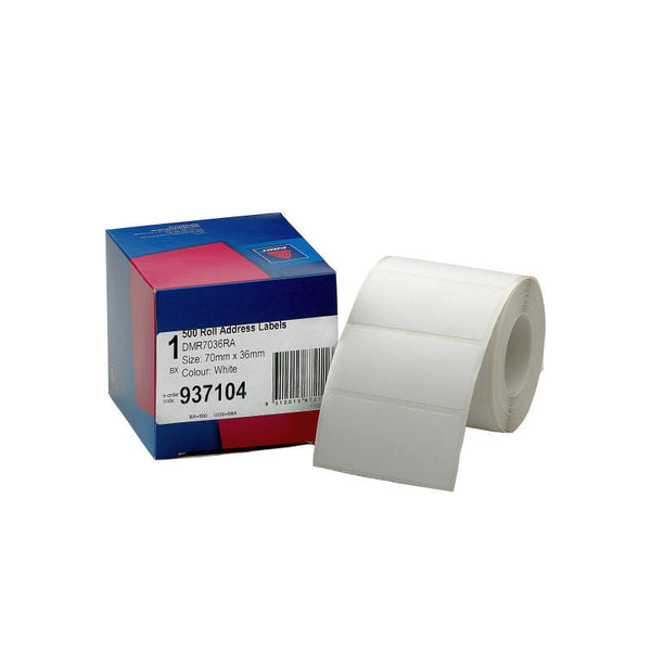 Avery Dispenser Address 70X36 Rl500
