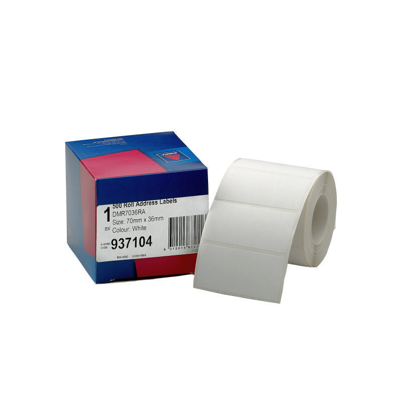 Avery Dispenser Address 70X36 Rl500