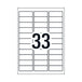 Avery Gen Label L7157gu 33Up Pack Of 100