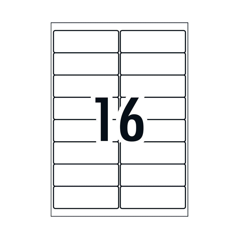 Avery Gen Label L7162gu 16Up Pack Of 100