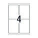 Avery Gen Label L7169gu 4Up Pack Of 100