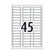 Avery Gen Label L7516gu 45Up Pack Of 100