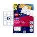 Avery Laser Label L7161 18Up Pack Of 100