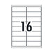 Avery Laser Label Qp L7162 16Up Pack Of 100