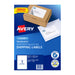 Avery Laser Label L7155 3Up Pack Of 100