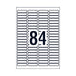 Avery Lip Mp Label L7656 84Up Pack Of 25