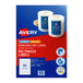 Avery Label Rmvb L7656rev 84Up Pack Of 25