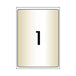 Avery Laser Label Colour L7567 1Up Pack Of 25