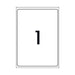 Avery Laser Label L7067 1Up Pack Of 25