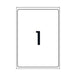 Avery Laser Label L7067 1Up Pack Of 25