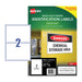 Avery Laser Label HD L7068 2Up Pack Of 25