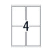 Avery Laserlbl L7069 4Up Pack Of 25