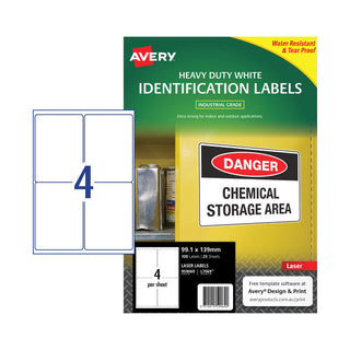 Avery Laserlbl L7069 4Up Pack Of 25