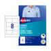 Avery Laser Label L7418 8Up Pack Of 15