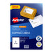 Avery Label White 199.6X289 1Up Pack Of 10
