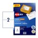 Avery IP Label White L7168 2Up Pack Of 10
