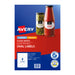 Avery Label Oval L7127 8Up Pack Of 10