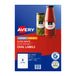 Avery Label Oval L7127 8Up Pack Of 10