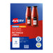 Avery Label Rectangular L7123 14Up Pack Of 10