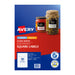 Avery Label Square L7124 20Up Pack Of 10