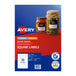 Avery Label Square L7124 20Up Pack Of 10
