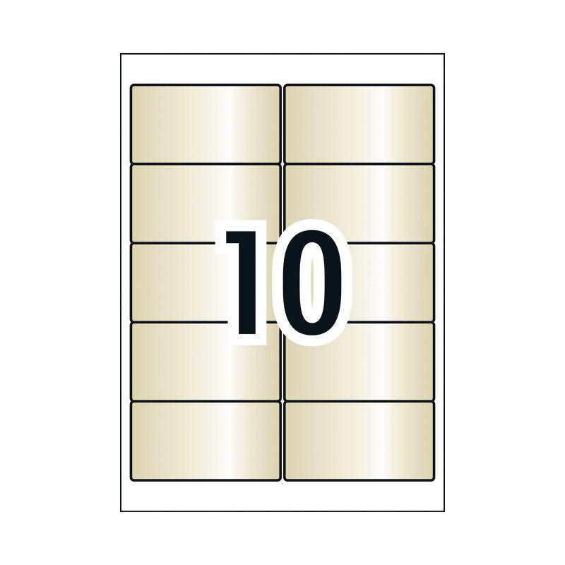 Avery Lsrlbl L7113 8mm 10Up Pack Of 10