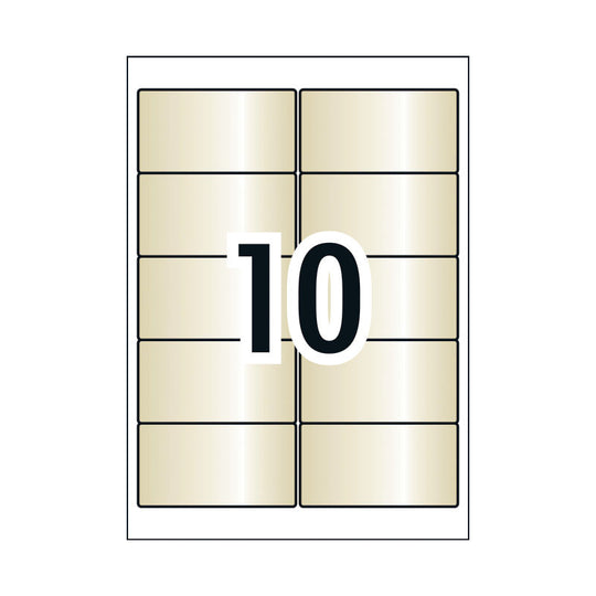 Avery Lsrlbl L7113 8mm 10Up Pack Of 10
