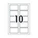 Avery Name Badge L7427 10 Up Pack Of 15