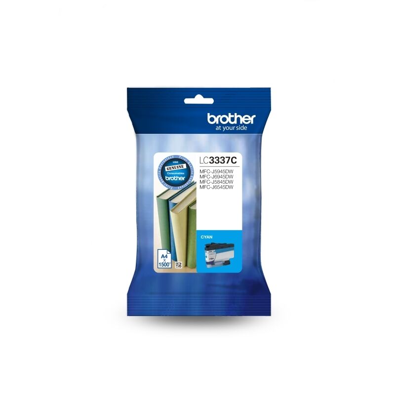 Brother Lc3337 Cyan Ink Cartridge