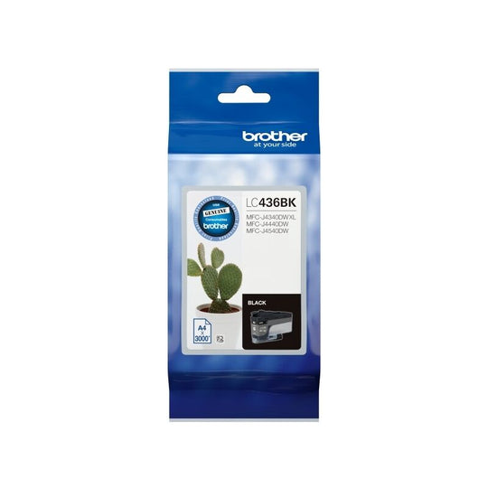 Brother Lc436 Black Ink Cartridge
