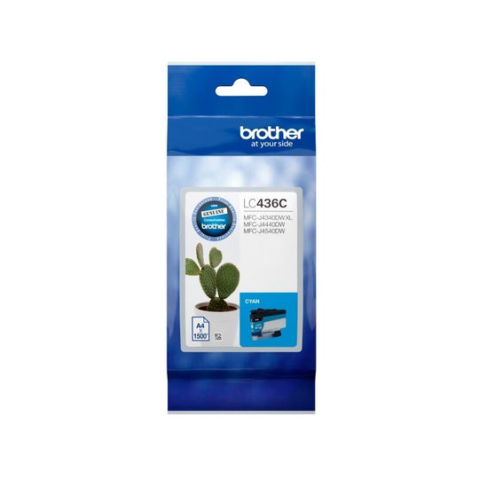 Brother Lc436 Cyan Ink Cartridge