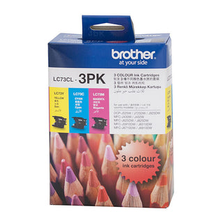 Brother Lc73 Cmy Colour Pack