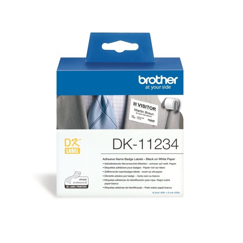 Brother Dk11234 Namebadge Labe