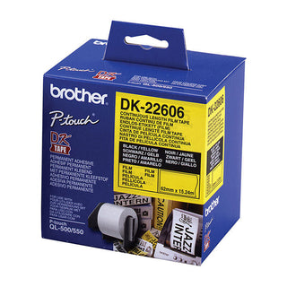 Brother Dk22606 Yellow Roll
