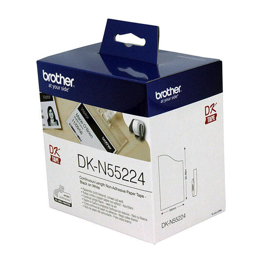 Brother Dkn55224 White Roll