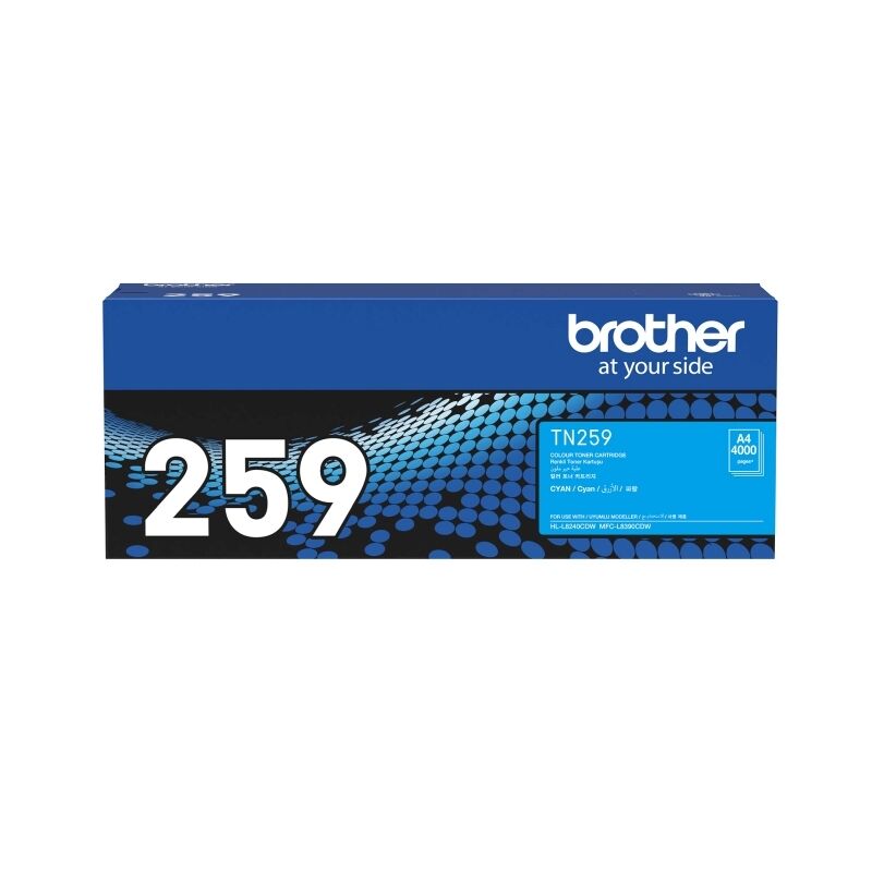 Brother Tn259 Cyan Toner Cartridge