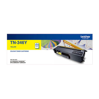 Brother Tn346 Yellow Toner Cartridge