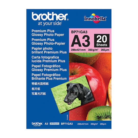 Brother Bp71ga3 Glossy Paper