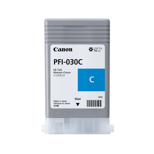 Canon Pfi030 Cyan Ink