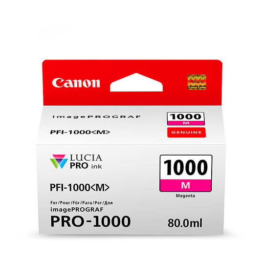 Canon Pfi1000 Magenta Ink Cartridge