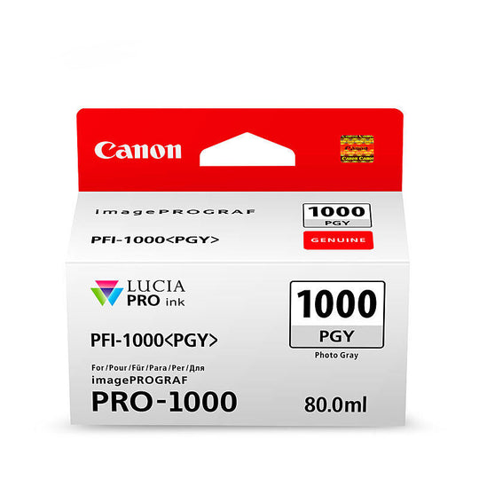 Canon Pfi1000 Ph Grey Ink Cartridge